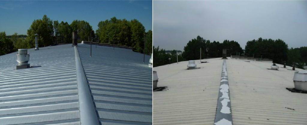 巴特勒制造的带有MR-24屋顶系统的金属屋顶